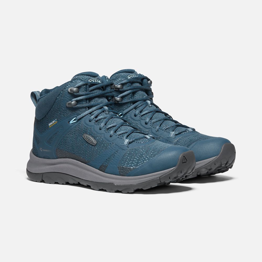 Keen Vandringskängor Dam Blå - Terradora Ii Waterproof - 019624RHP